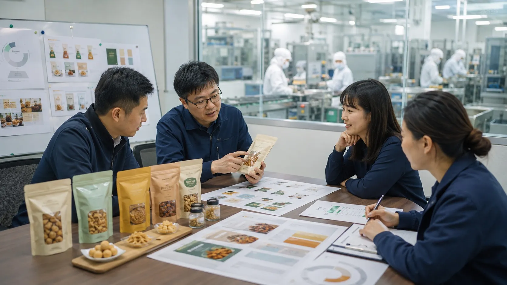 食品加工廠主管檢視品牌定位與訊息架構文件